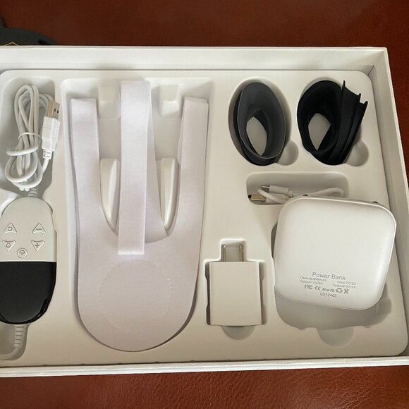 Hottoerak Red Light Therapy For Face, Red LED Face Mask Light New /OPEN BOX - Picture 8 of 10